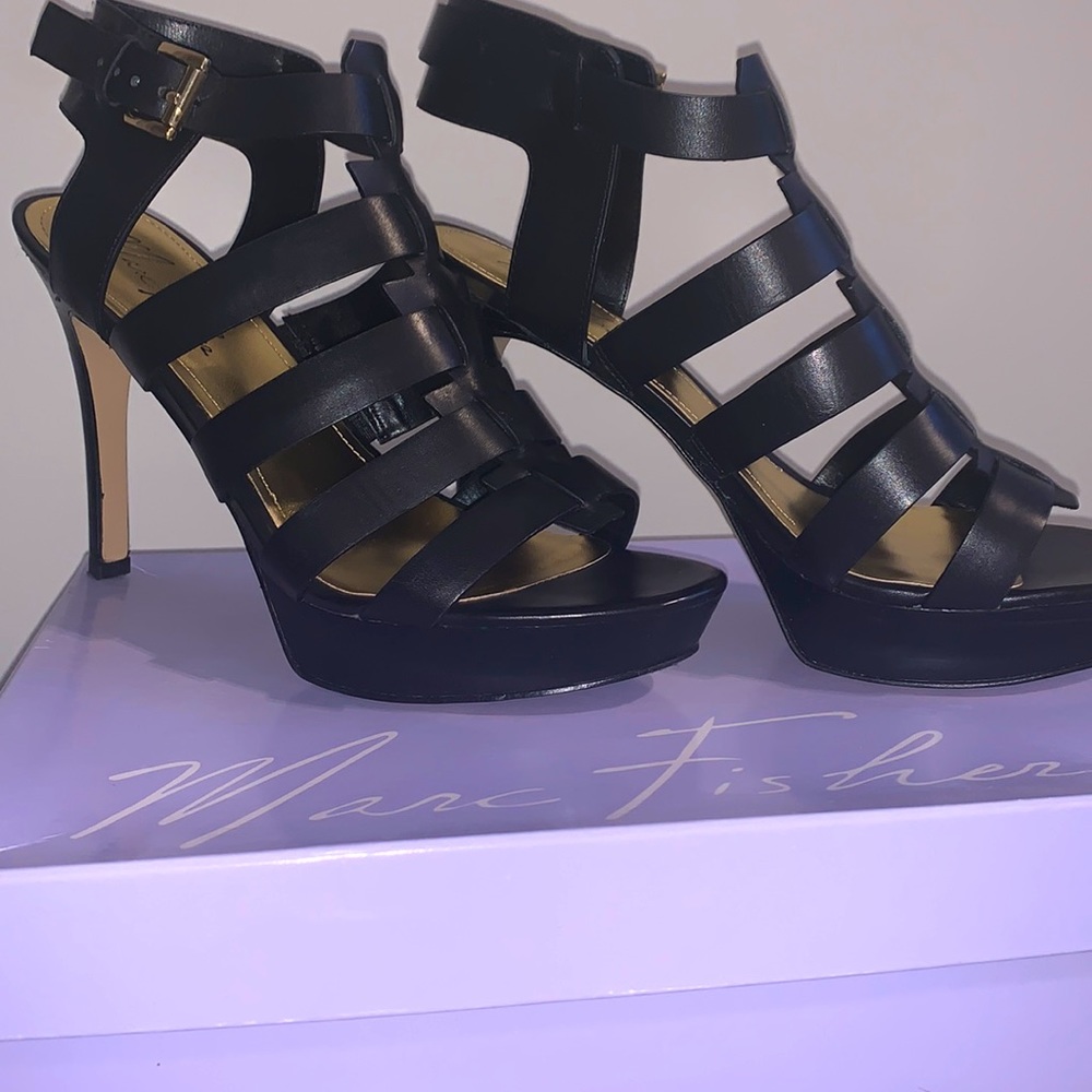 Marc Fisher Suki Strappy Heeled Sandal